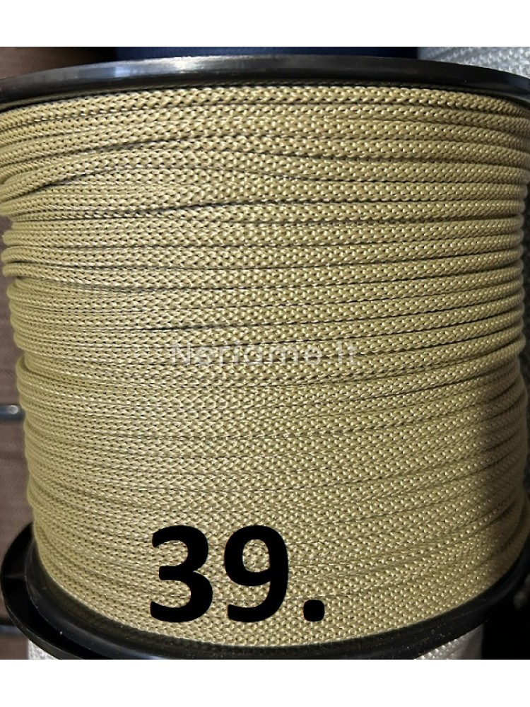 4-5 mm  virvė blizgi 